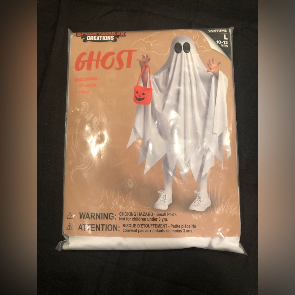 Kids White Ghost Costume by Spooktacular Creations - Classic Halloween
